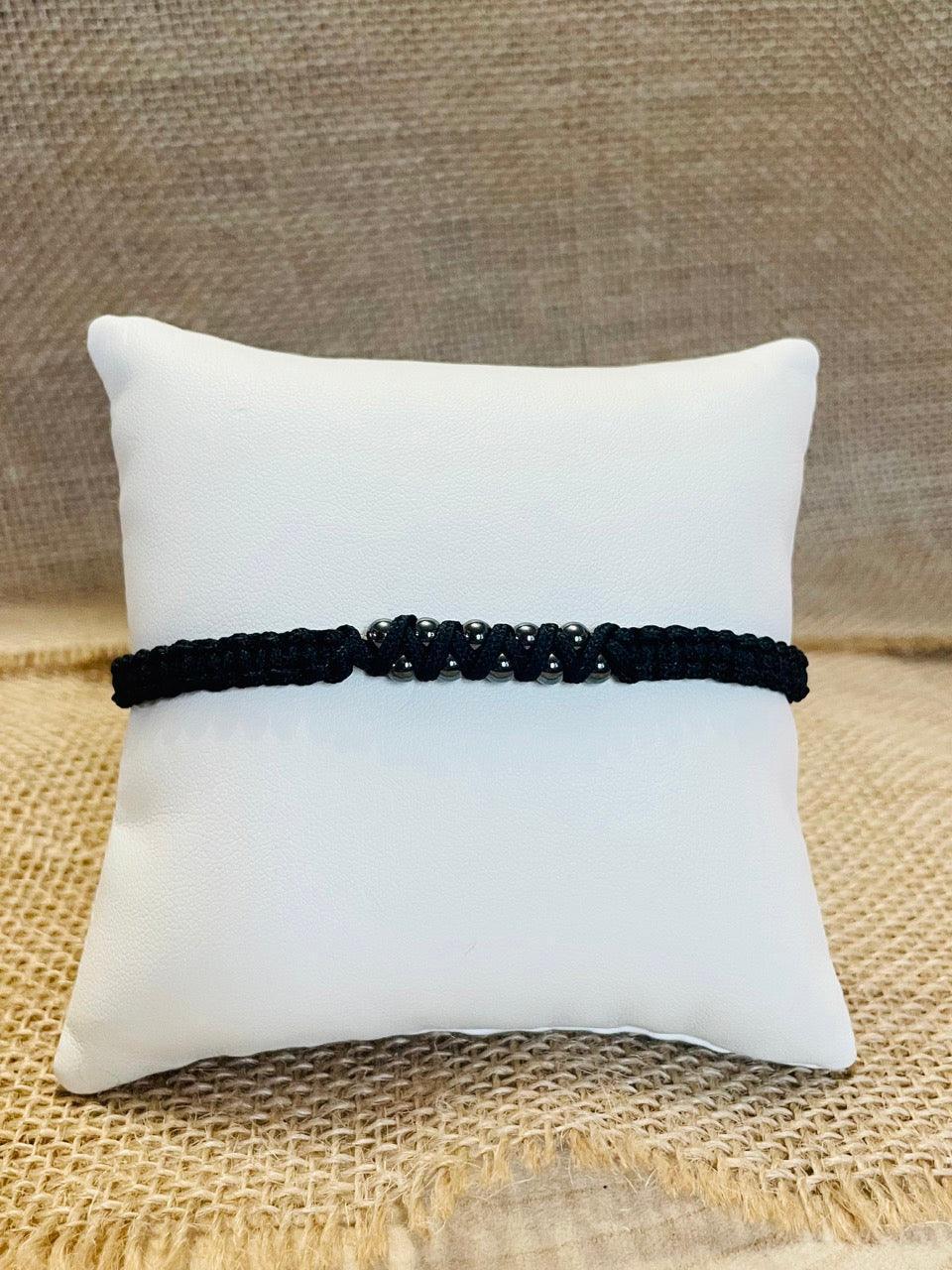 ALEXANDRE Bracelet Hématite - Trésors de Cailloux