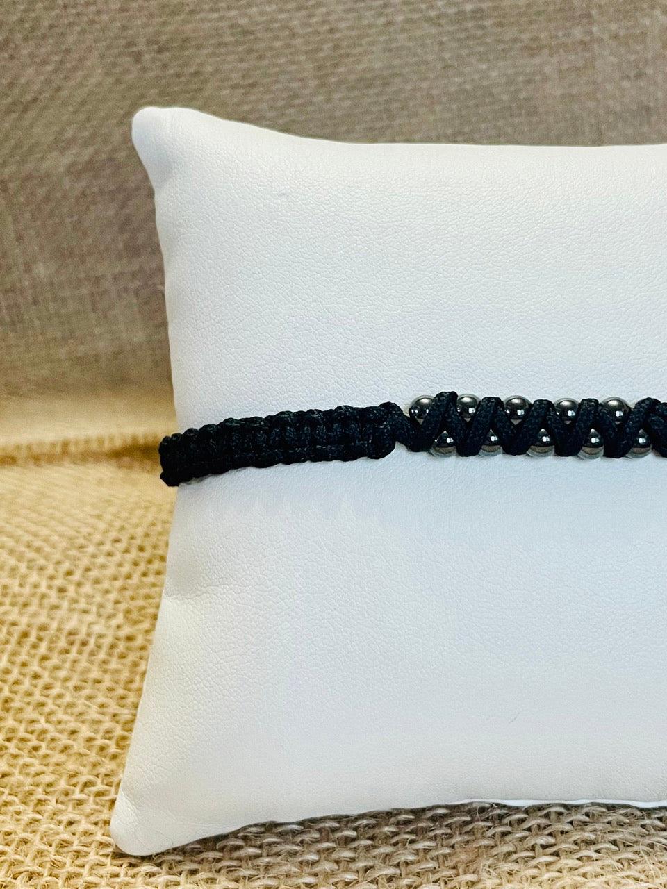 ALEXANDRE Bracelet Hématite - Trésors de Cailloux
